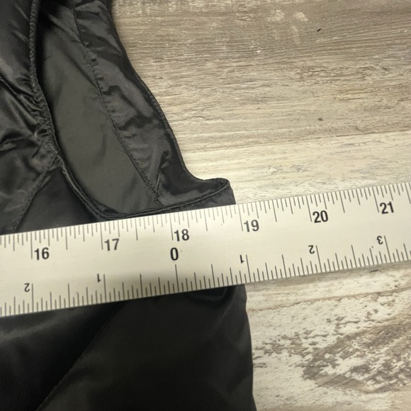 The North Face Vest 550 Down Vest Women's Small Black Quilted Goose Down Puffer - Picture 5 of 10